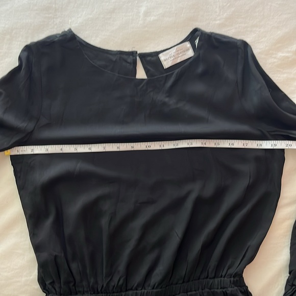 NWOT NECTAR black romper w/pockets - Picture 6 of 8